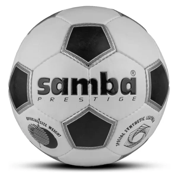 PELOTA PRESTIGE N4 NEGRO PLATA