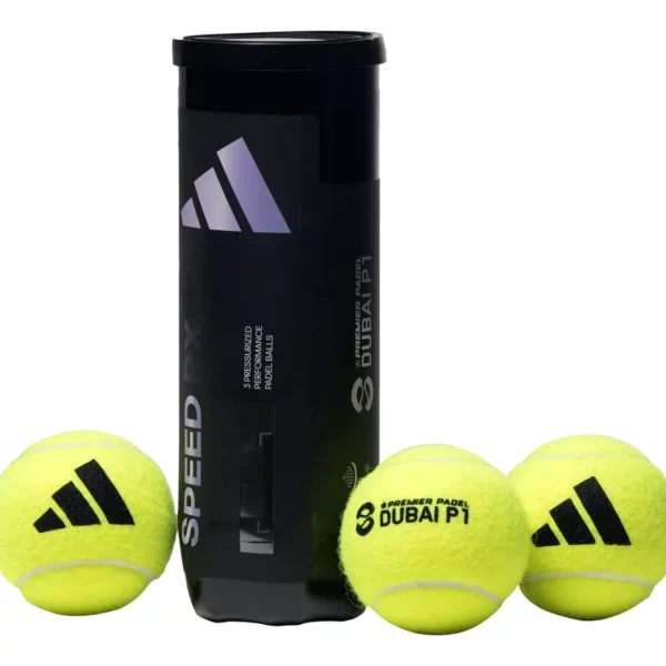 TUBO PELOTAS DE PADEL X3 ADIDAS SPEED RX DUBAI